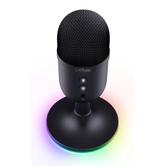 Buy Trust GXT 234 YUNIX Microphone - Premium Quality Sound, Stylish Black Design - Perfect for Gamers and Streamers!